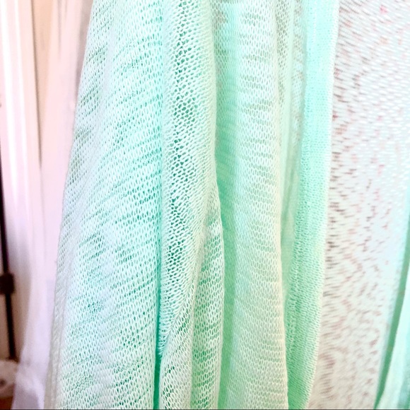 Torrid 6 6x flawless mint green slub cardigan long - Picture 7 of 10